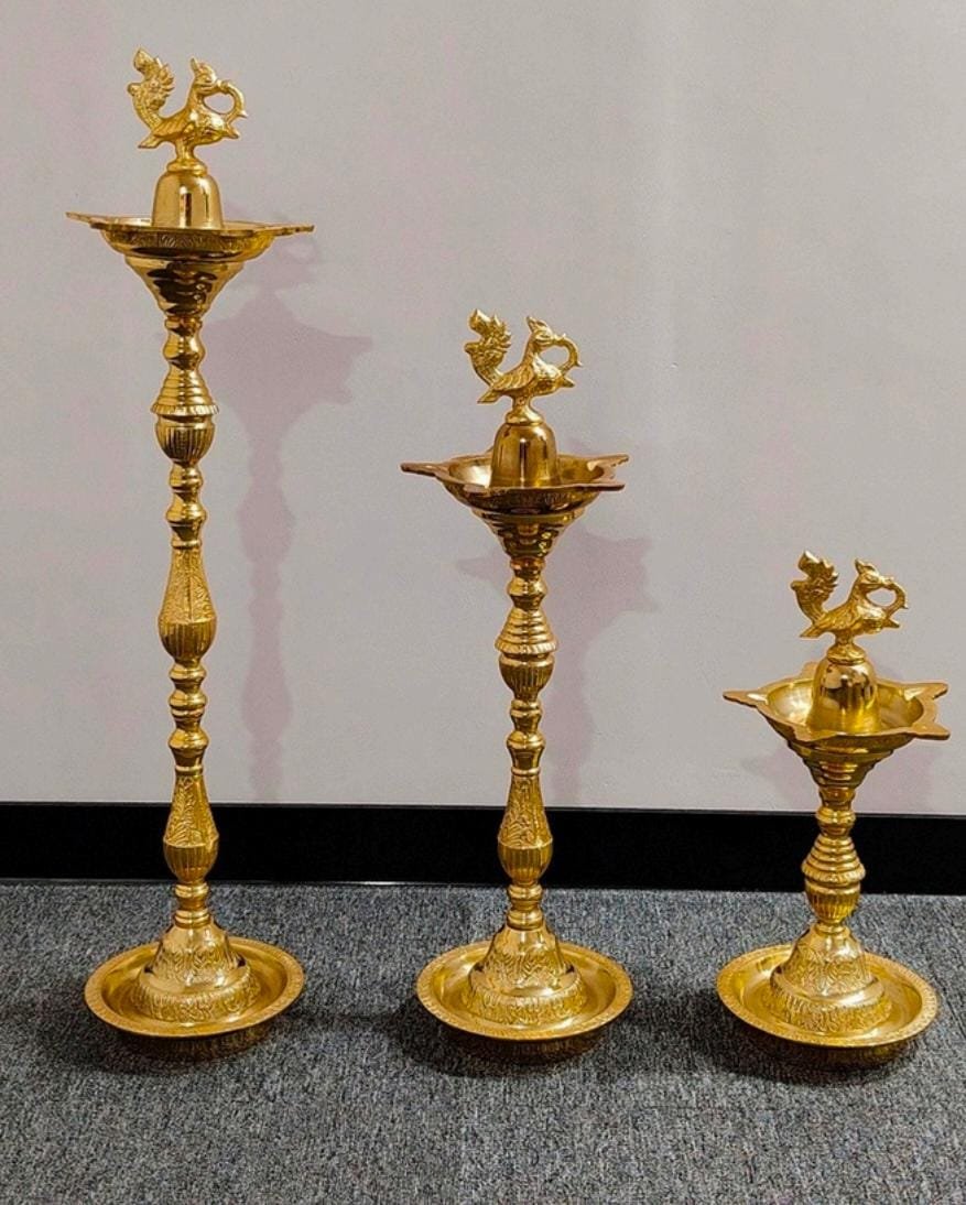 Lidded Brass Container